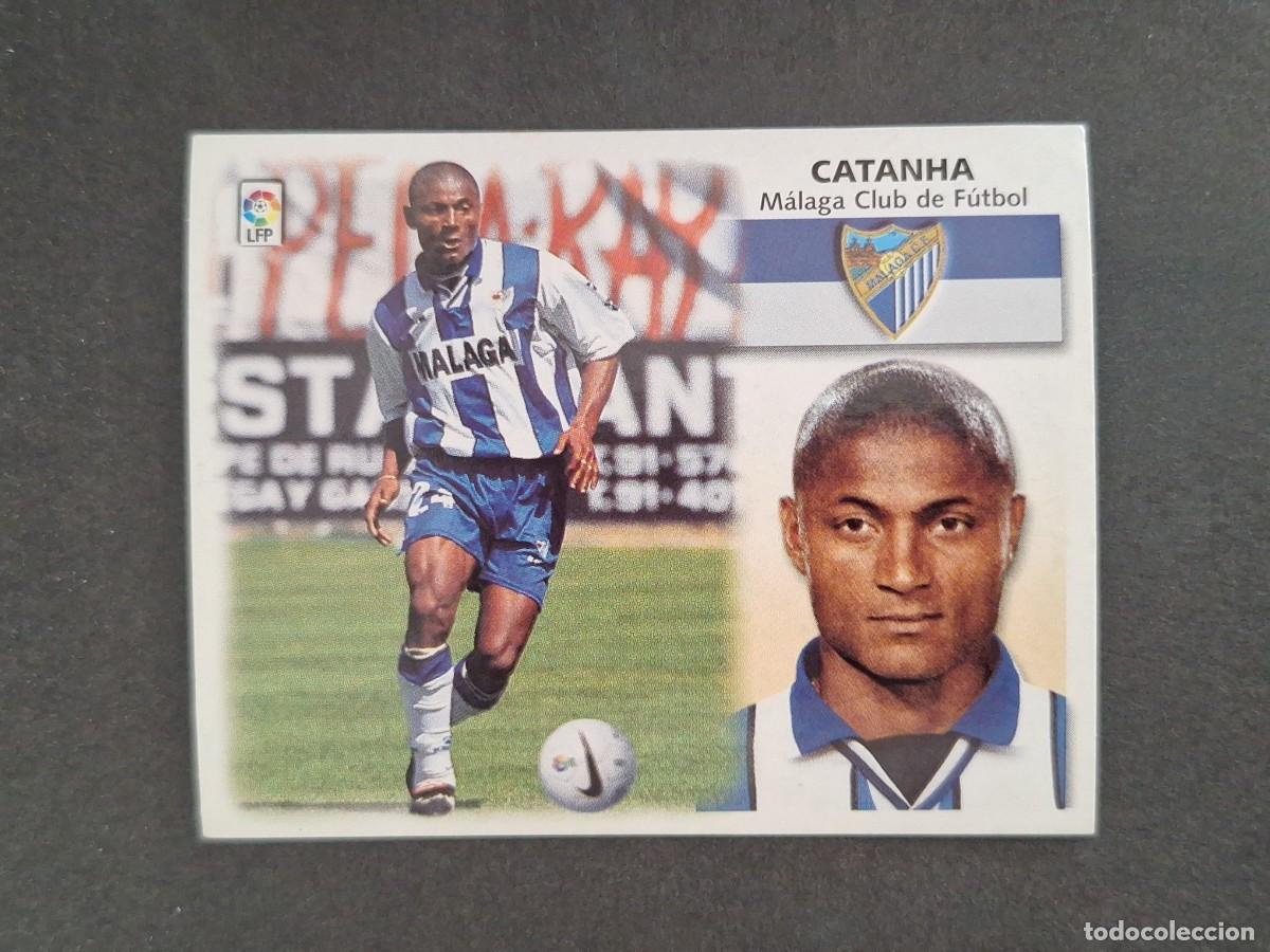 Cartes &agrave; collectionner de Football: L4 CATANHA MALAGA C. F. LIGA ESTE 1999 2000 99 00 NUNCA PEGADO SIN PEGAR