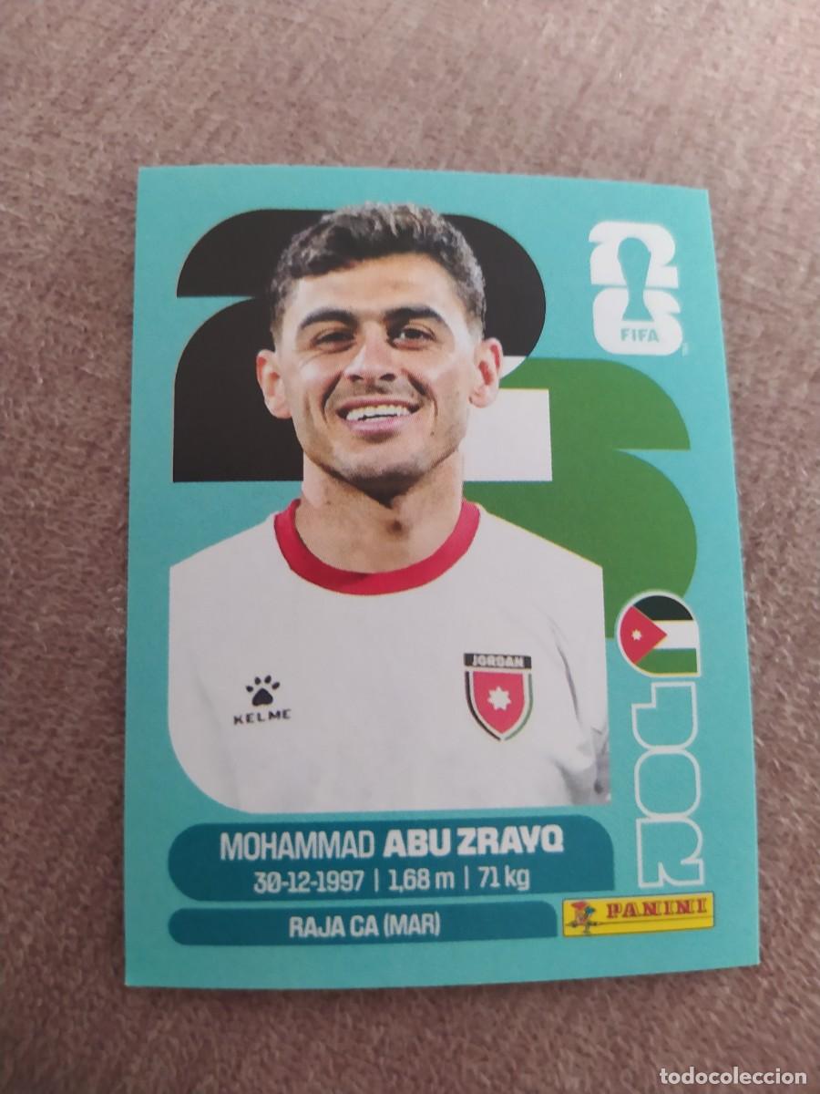Cromos de f&uacute;tbol: JOR 19 Mohammad ABU ZRAYQ Jordania Mundial 2026 Panini