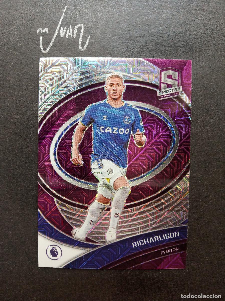 Cromos de f&uacute;tbol: PURPLE MOJO RICHARLISON EVERTON BRASIL MUNDIAL 2026 ⚽ PANINI &reg; CHRONICLES SPECTRA 2021 2022 21 22