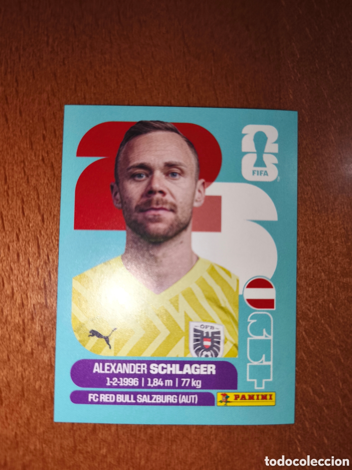 Cromos de f&uacute;tbol: AUT2 Alexander Schlager AUT 2 Fifa World Cup 2026 Austria