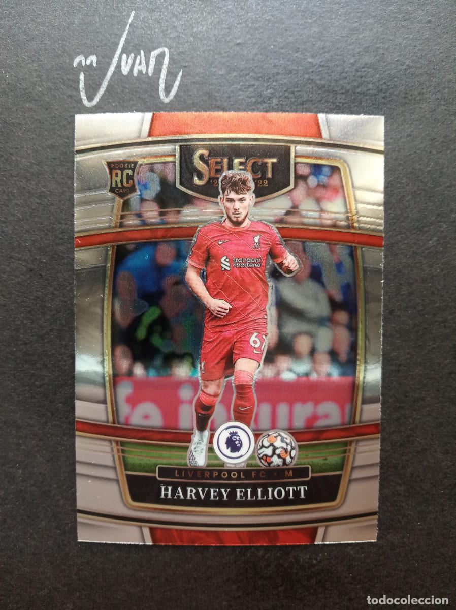 Cromos de f&uacute;tbol: 232 ROOKIE HARVEY ELLIOTT LIVERPOOL INGLATERRA MUNDIAL ⚽ PANINI &reg; CHRONICLES SELECT 2021 2022 21 22
