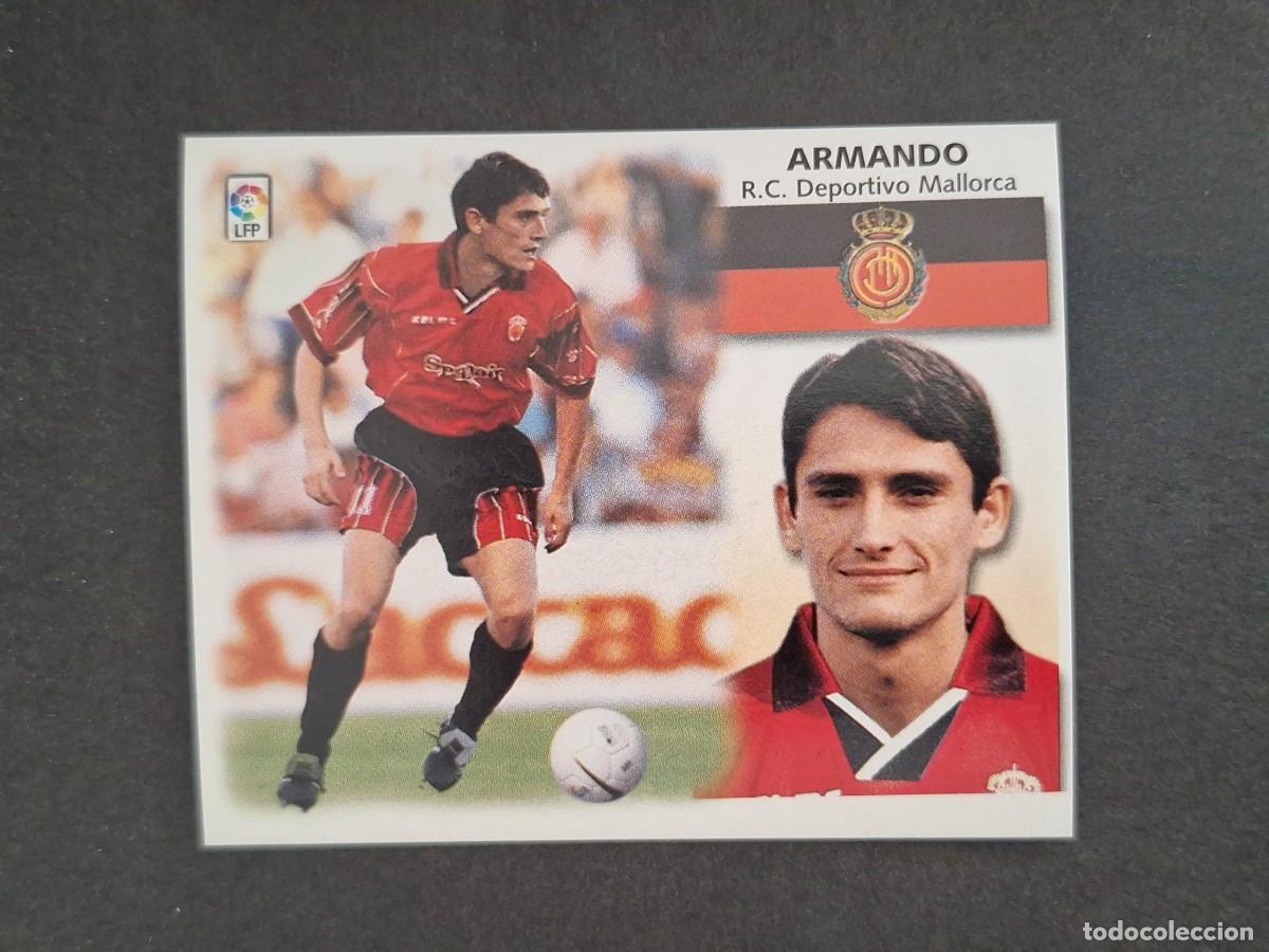 Cromos de f&uacute;tbol: L4 ARMANDO R. C. D. MALLORCA LIGA ESTE 1999 2000 99 00 NUNCA PEGADO SIN PEGAR