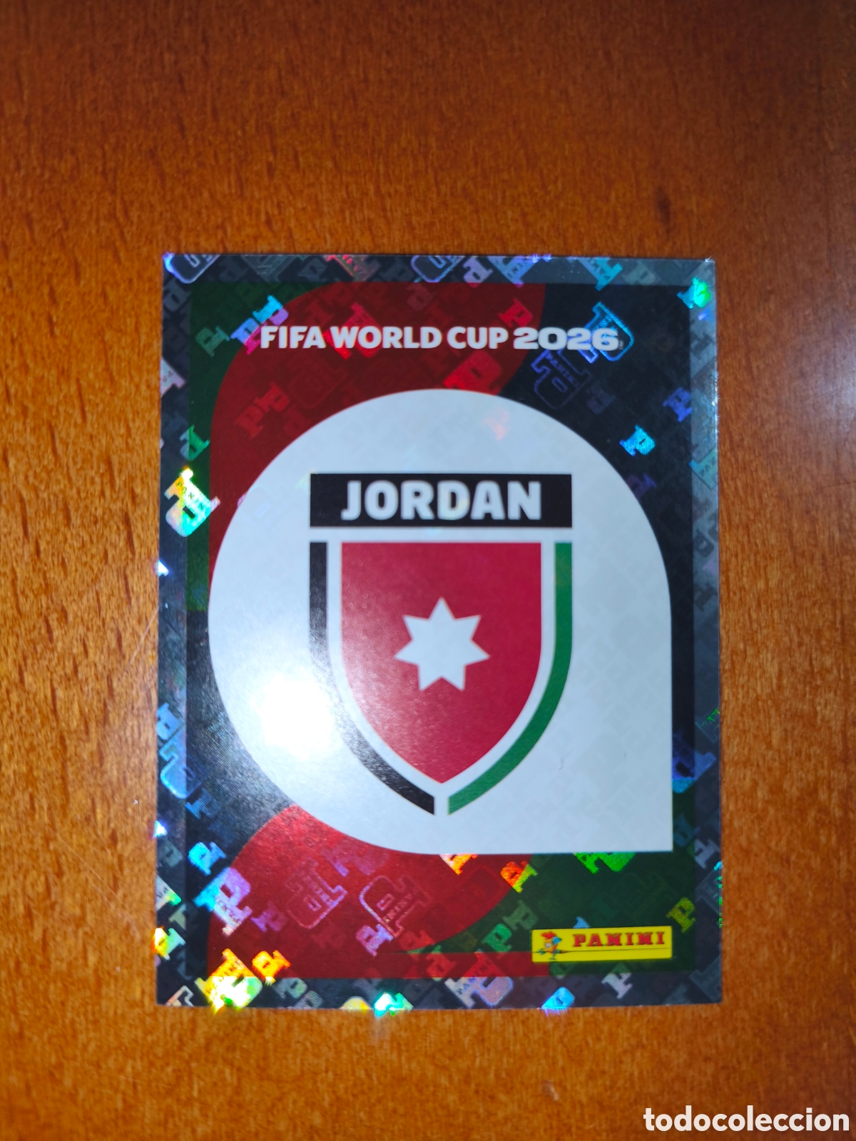 Cromos de f&uacute;tbol: JOR1 Escudo JOR 1 Fifa World Cup 2026 Jordania