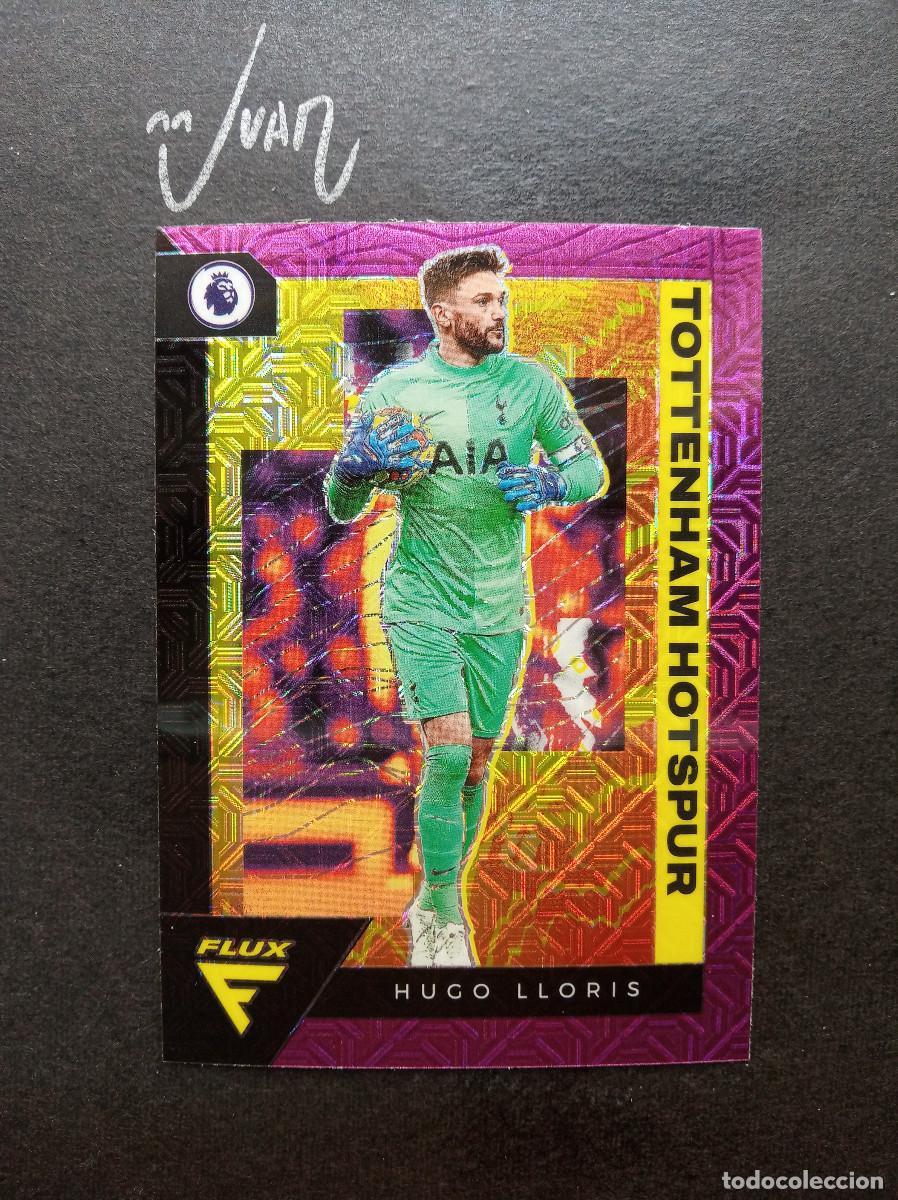 Cromos de f&uacute;tbol: PURPLE MOJO PRIZM HUGO LLORIS TOTTENHAM HOTSPUR FRANCIA ⚽ PANINI &reg; CHRONICLES FLUX 2021 2022 21 22
