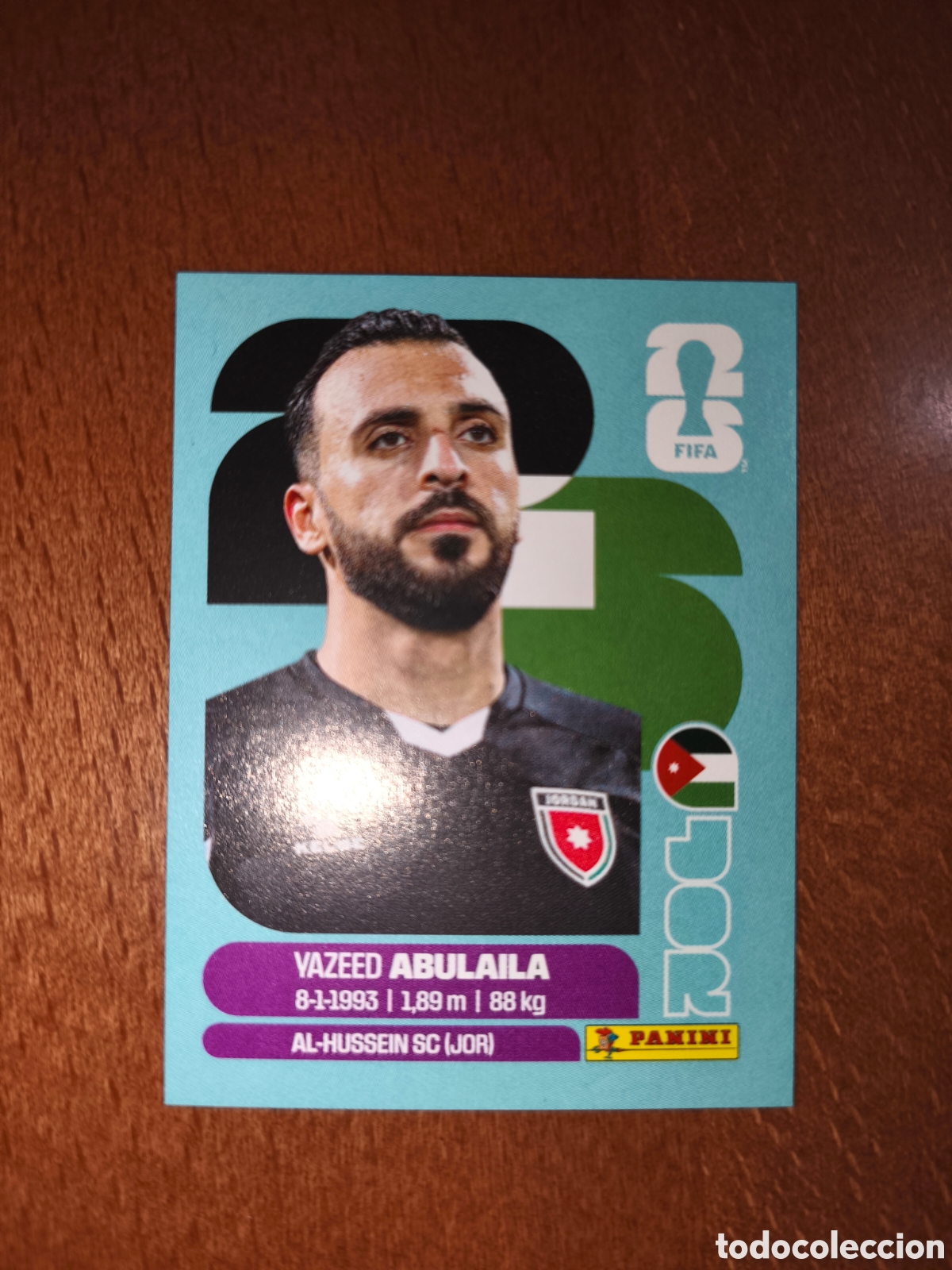 Cromos de f&uacute;tbol: JOR2 Yazeed Abulaila JOR 2 Fifa World Cup 2026 Jordania