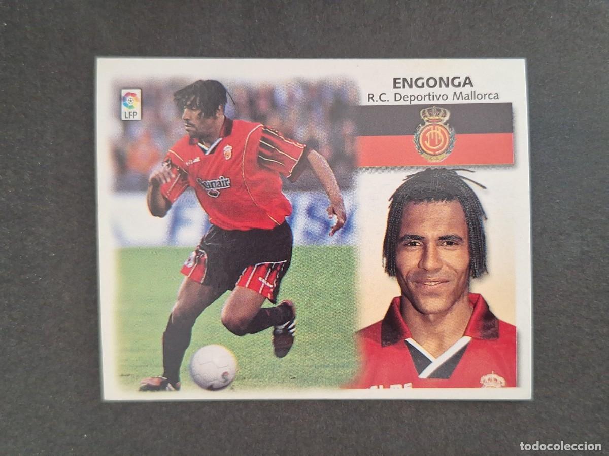 Cromos de f&uacute;tbol: L4 ENGONGA R. C. D. MALLORCA LIGA ESTE 1999 2000 99 00 NUNCA PEGADO SIN PEGAR