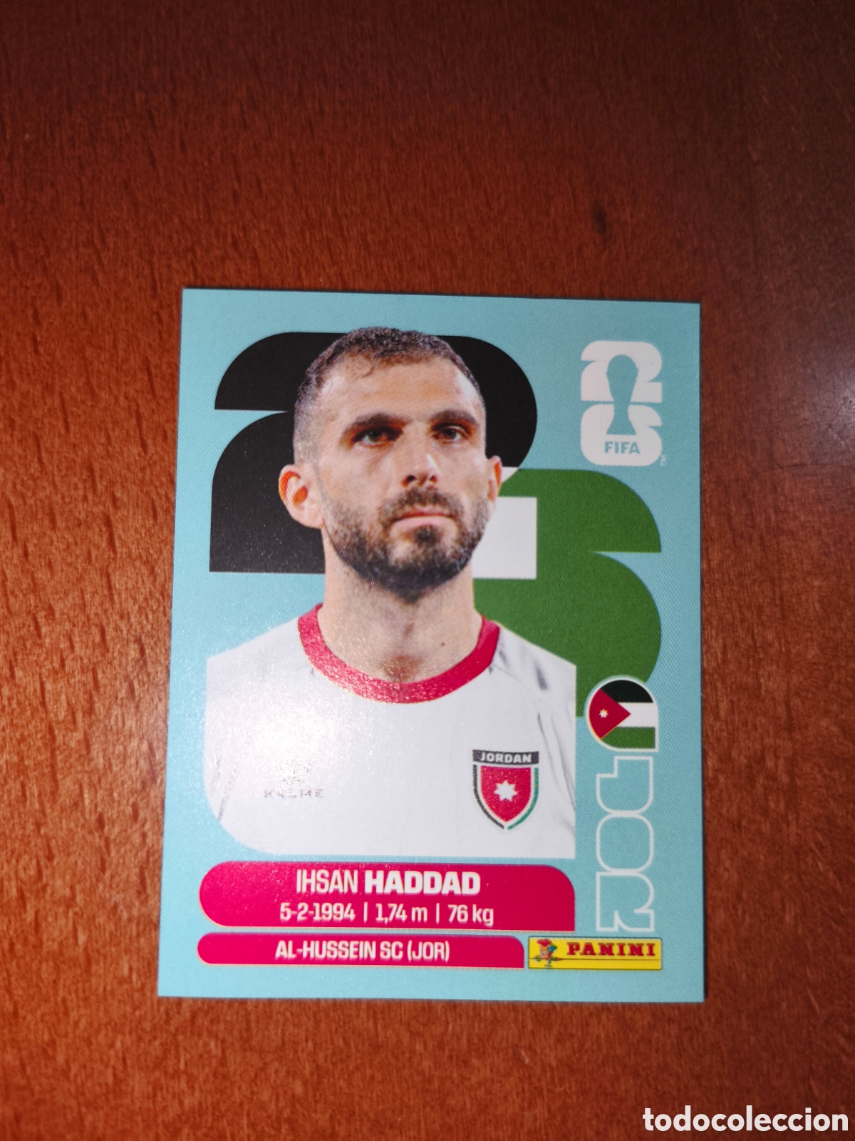 Cromos de f&uacute;tbol: JOR3 Ihsan Haddad JOR 3 Fifa World Cup 2026 Jordania