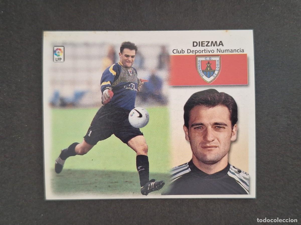 Cromos de Futebol: L4 DIEZMA C. D. NUMANCIA LIGA ESTE 1999 2000 99 00 NUNCA PEGADO SIN PEGAR