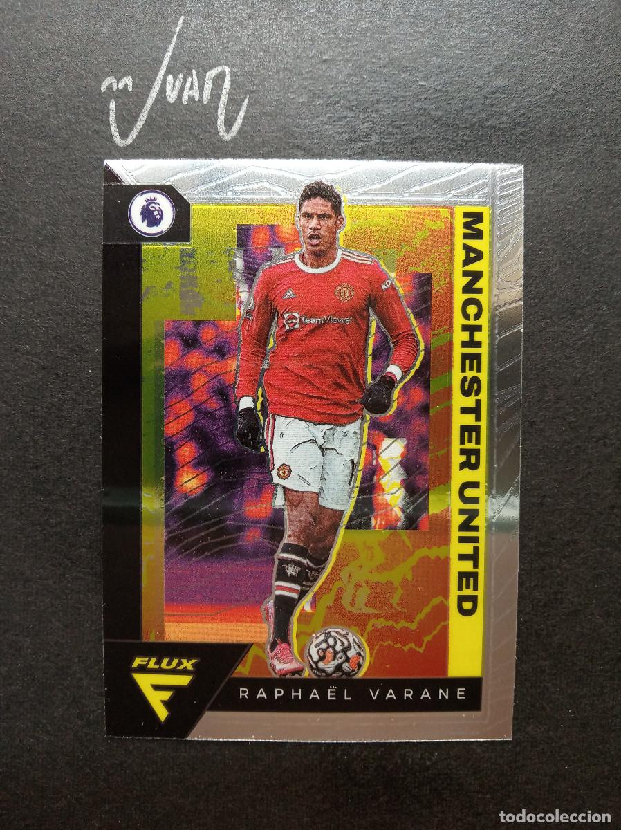 Cromos de Futebol: N&ordm; 285 VARANE MANCHESTER UNITED FRANCIA ⚽ PANINI &reg; CHRONICLES FLUX PREMIER 2021 2022 21 22 NUEVO