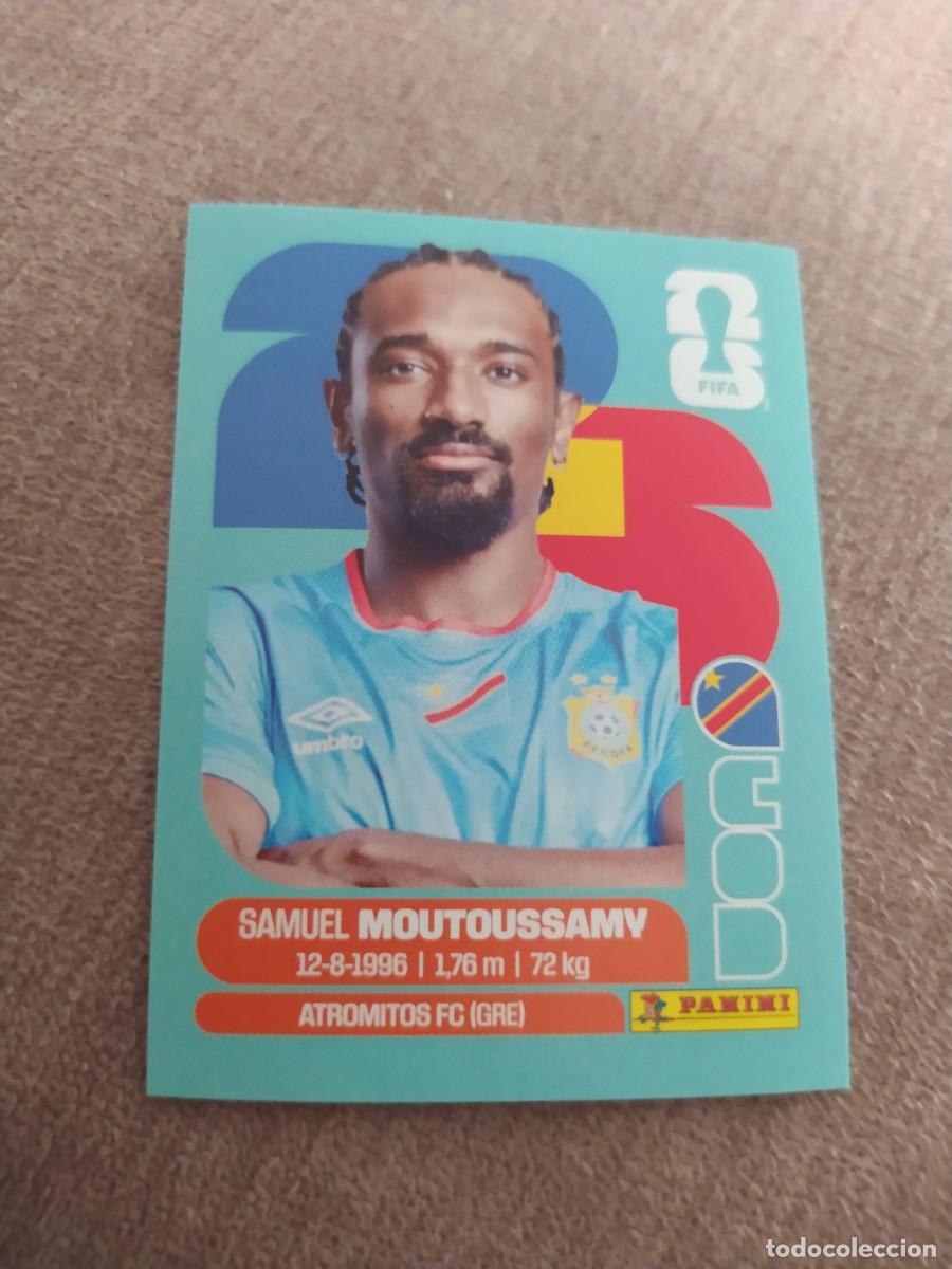 Cromos de f&uacute;tbol: COD 11 Samuel MOUTOUSSAMY RD Congo Mundial 2026 Panini