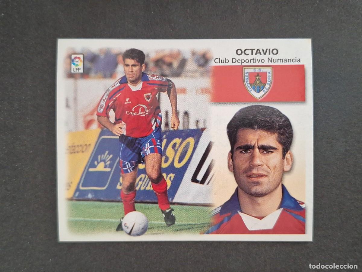 Cromos de f&uacute;tbol: L4 OCTAVIO C. D. NUMANCIA LIGA ESTE 1999 2000 99 00 NUNCA PEGADO SIN PEGAR