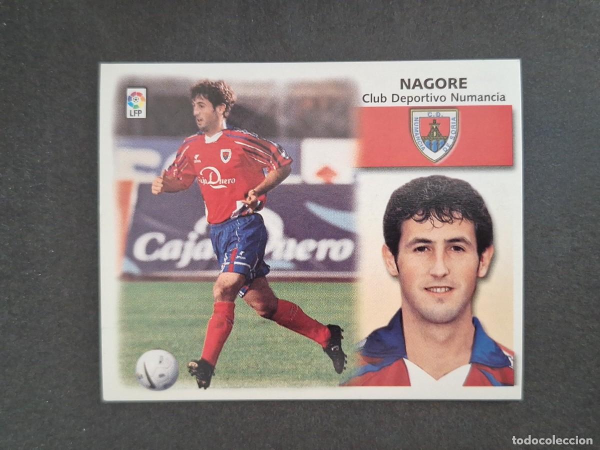Cromos de f&uacute;tbol: L4 NAGORE C. D. NUMANCIA LIGA ESTE 1999 2000 99 00 NUNCA PEGADO SIN PEGAR