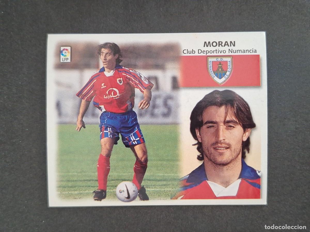 Cromos de f&uacute;tbol: L4 MORAN C. D. NUMANCIA LIGA ESTE 1999 2000 99 00 NUNCA PEGADO SIN PEGAR