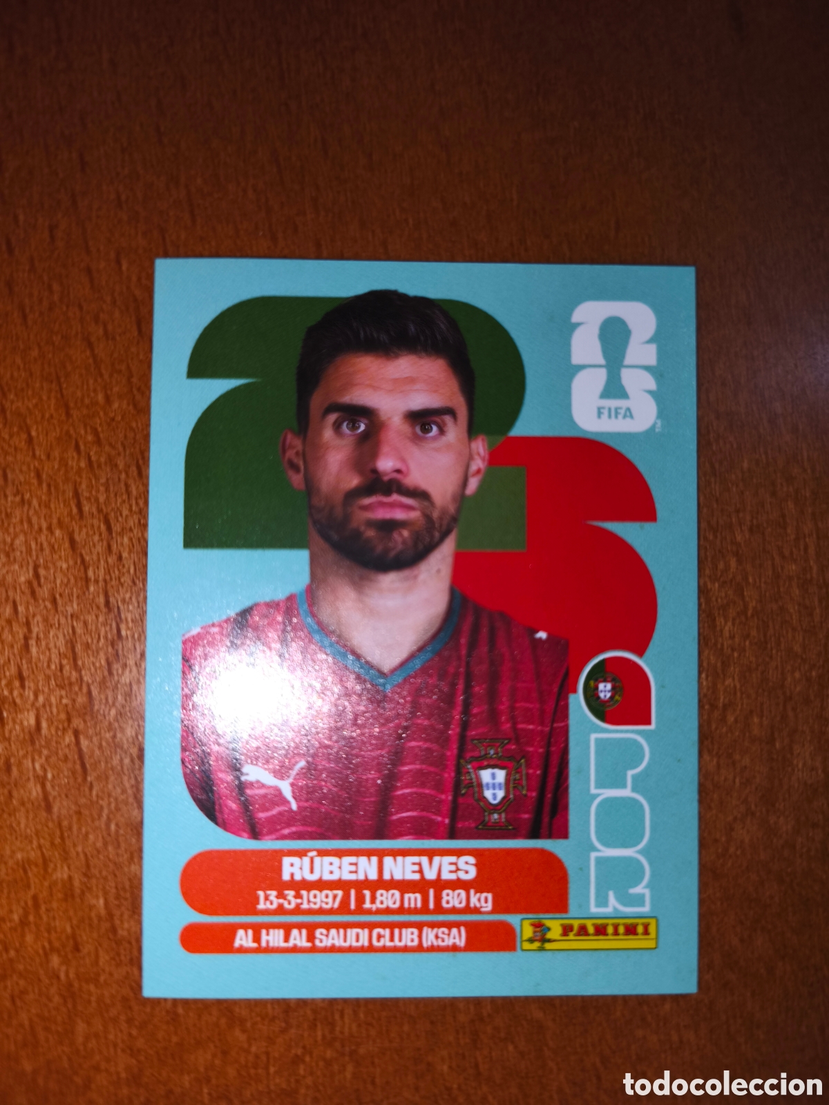 Cromos de f&uacute;tbol: POR11 Ruben Neves POR 11 Fifa World Cup 2026 Portugal