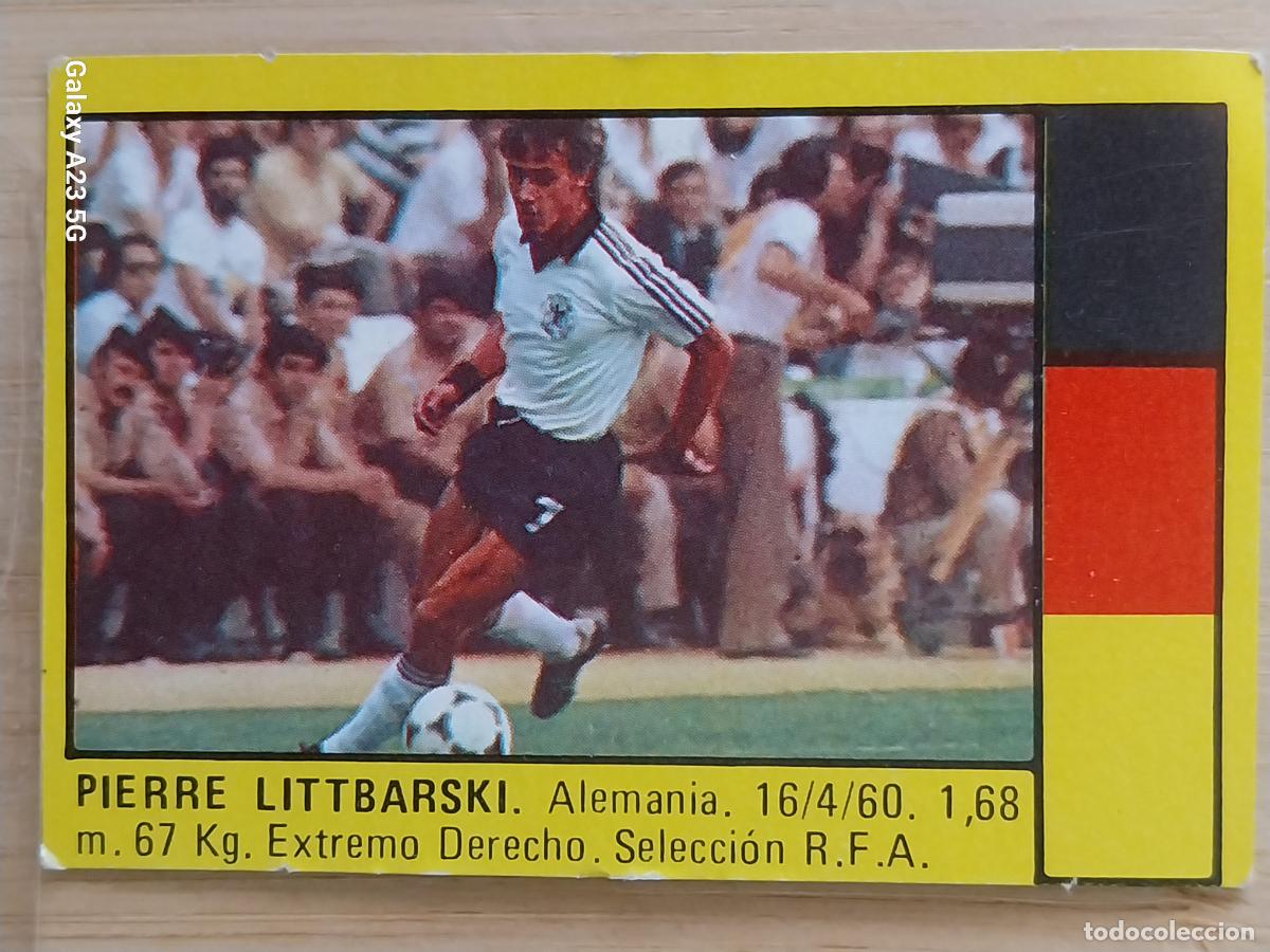 Cromos de f&uacute;tbol: LITTBARSKI ALEMANIA SUPER FUTOBOL ROLLAN 84 CROMO ORIGINAL SIN PEGAR NUNCA