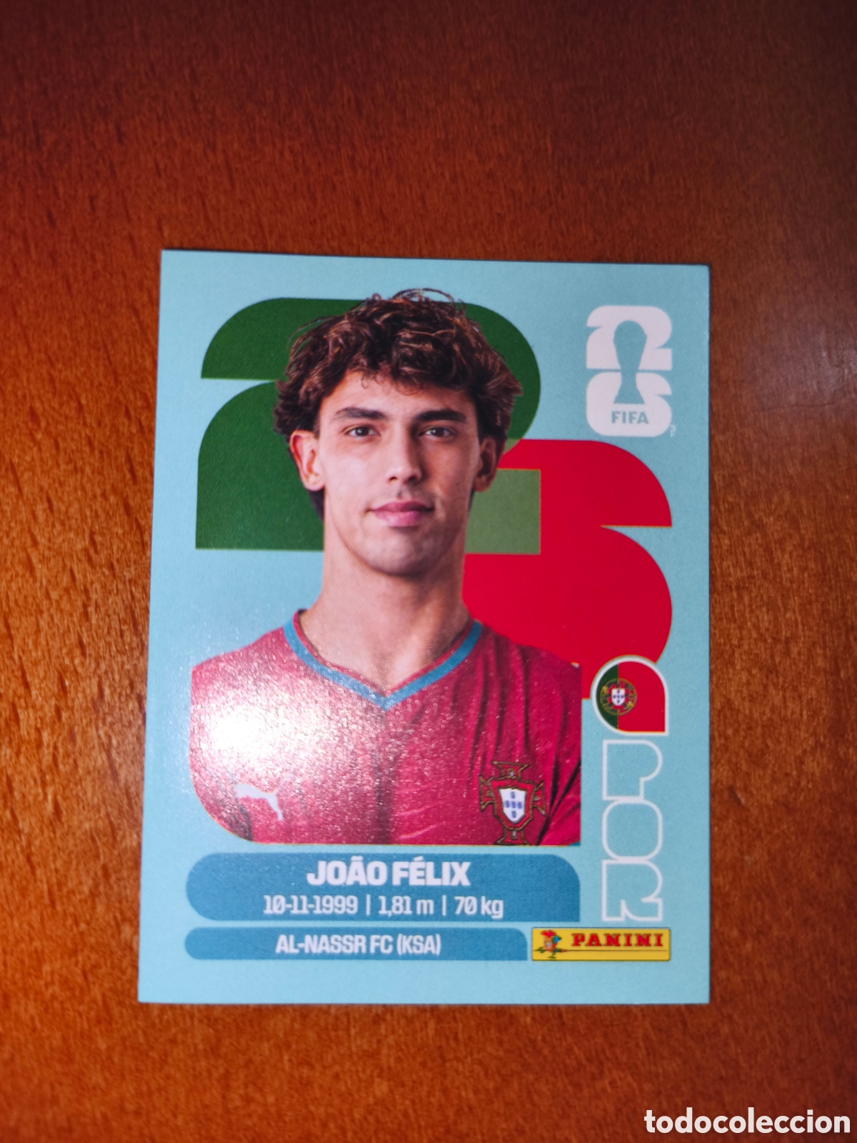 Cromos de f&uacute;tbol: POR17 Joao F&eacute;lix POR 17 Fifa World Cup 2026 Portugal