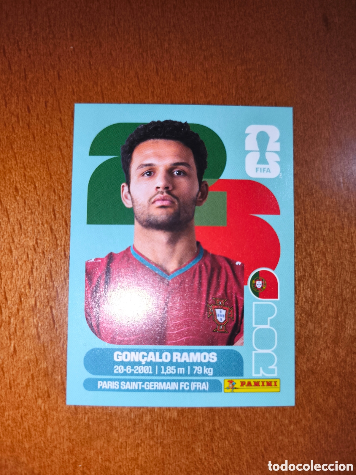 Cromos de f&uacute;tbol: POR18 Gon&ccedil;alo Ramos POR 18 Fifa World Cup 2026 Portugal