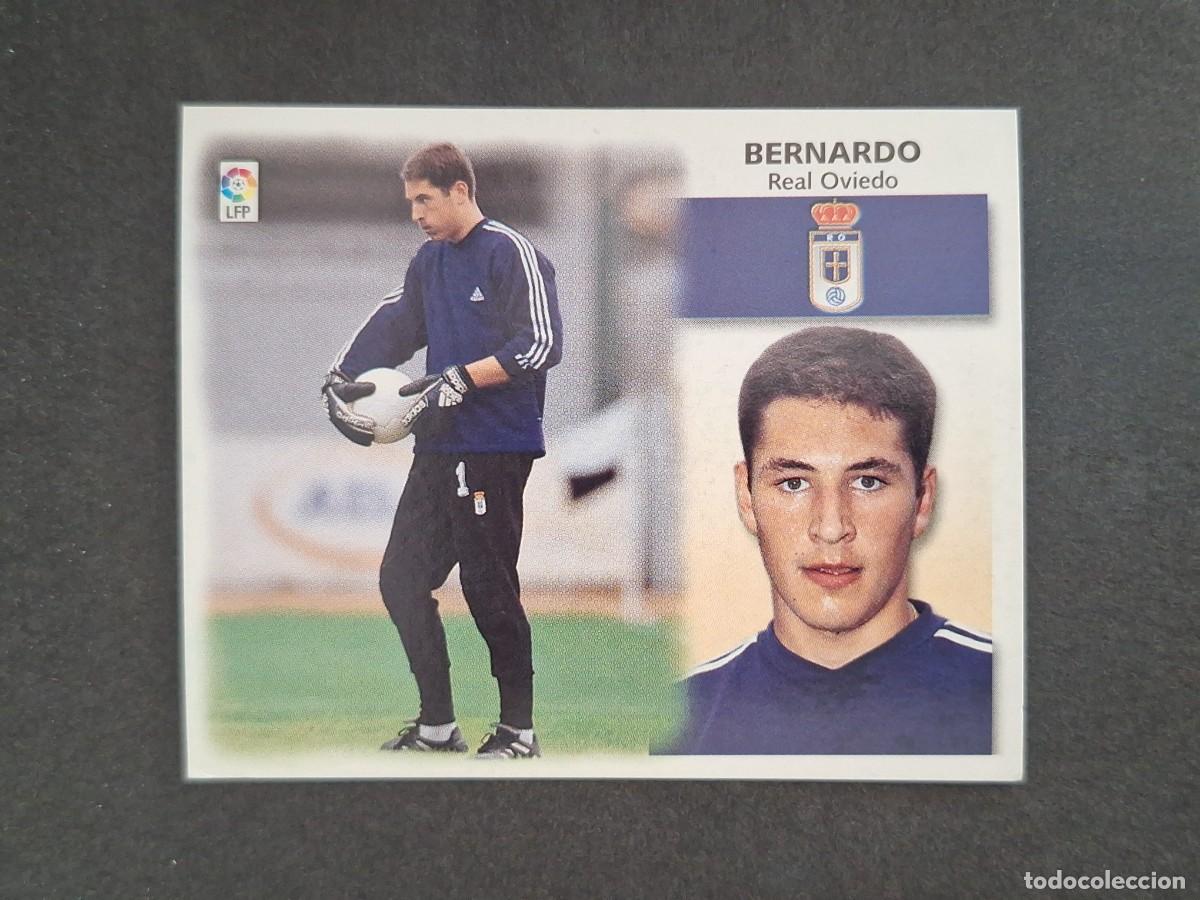 Cromos de f&uacute;tbol: L4 BERNARDO REAL OVIEDO LIGA ESTE 1999 2000 99 00 NUNCA PEGADO SIN PEGAR