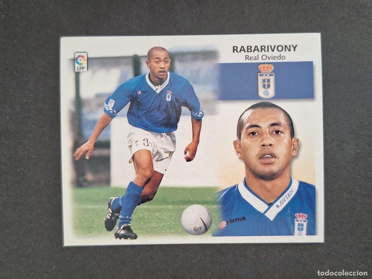 Cromos de f&uacute;tbol: L4 RABARIVONY REAL OVIEDO LIGA ESTE 1999 2000 99 00 NUNCA PEGADO SIN PEGAR