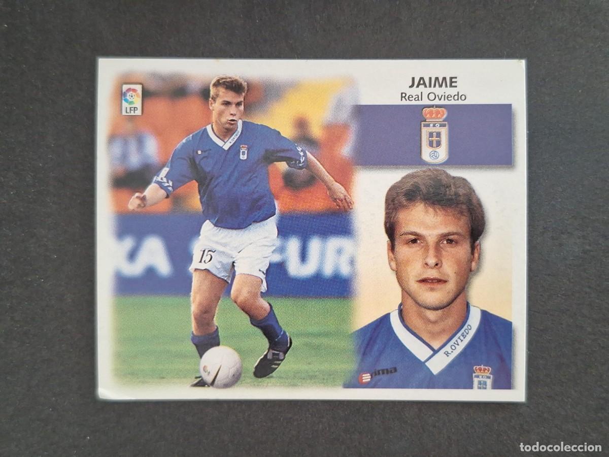 Cromos de f&uacute;tbol: L4 JAIME REAL OVIEDO LIGA ESTE 1999 2000 99 00 NUNCA PEGADO SIN PEGAR