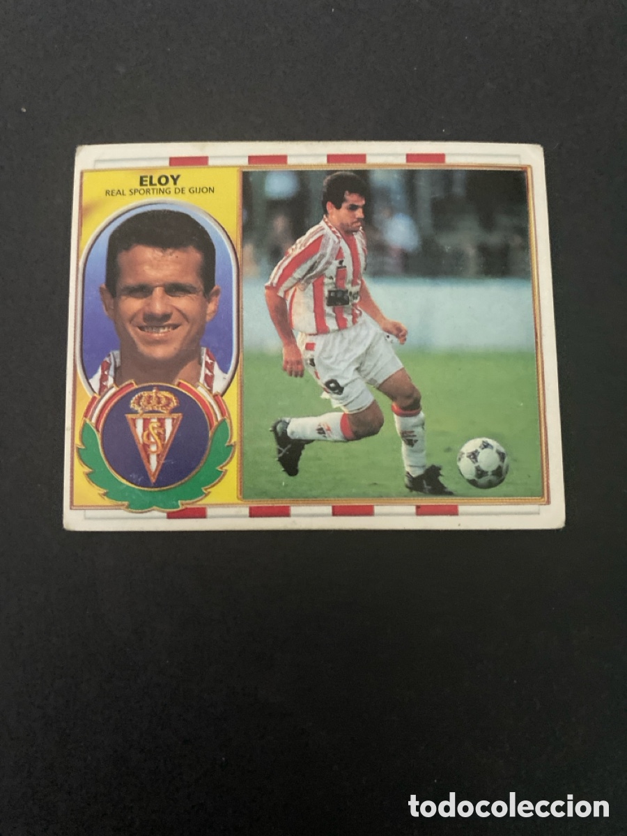 Cromos de f&uacute;tbol: Cromo liga 96/97 Sporting de Gij&oacute;n nunca pegado