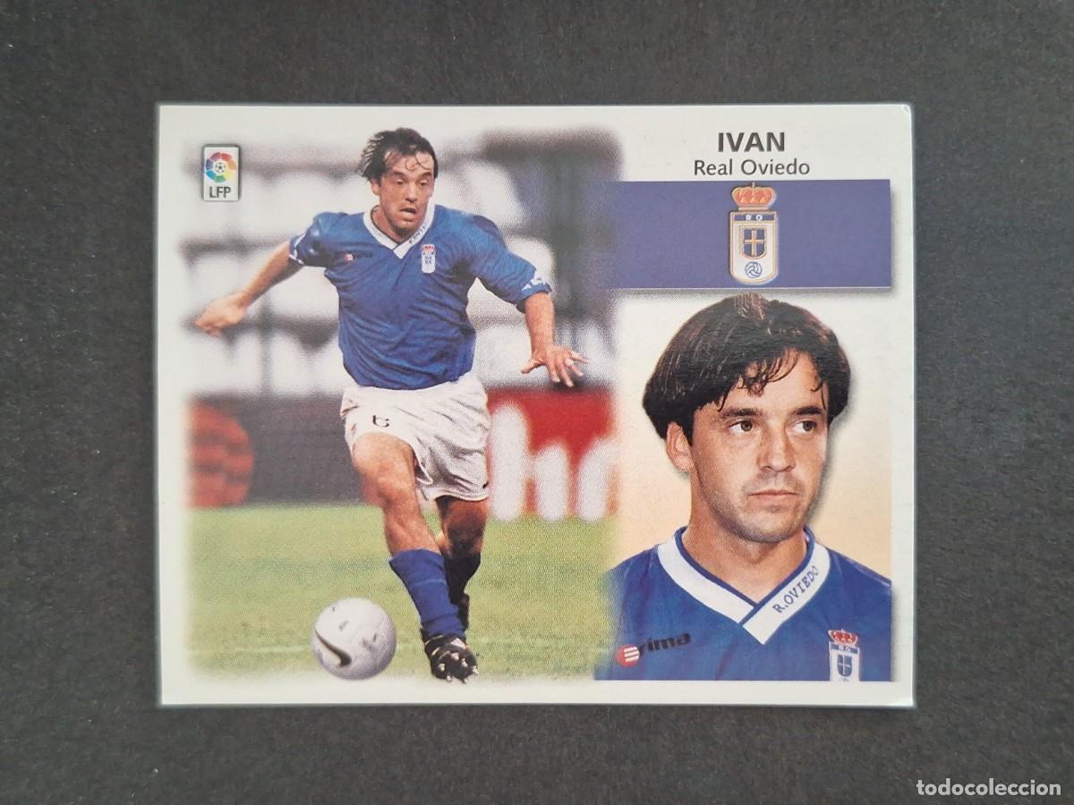 Cromos de f&uacute;tbol: L4 IVAN REAL OVIEDO LIGA ESTE 1999 2000 99 00 NUNCA PEGADO SIN PEGAR