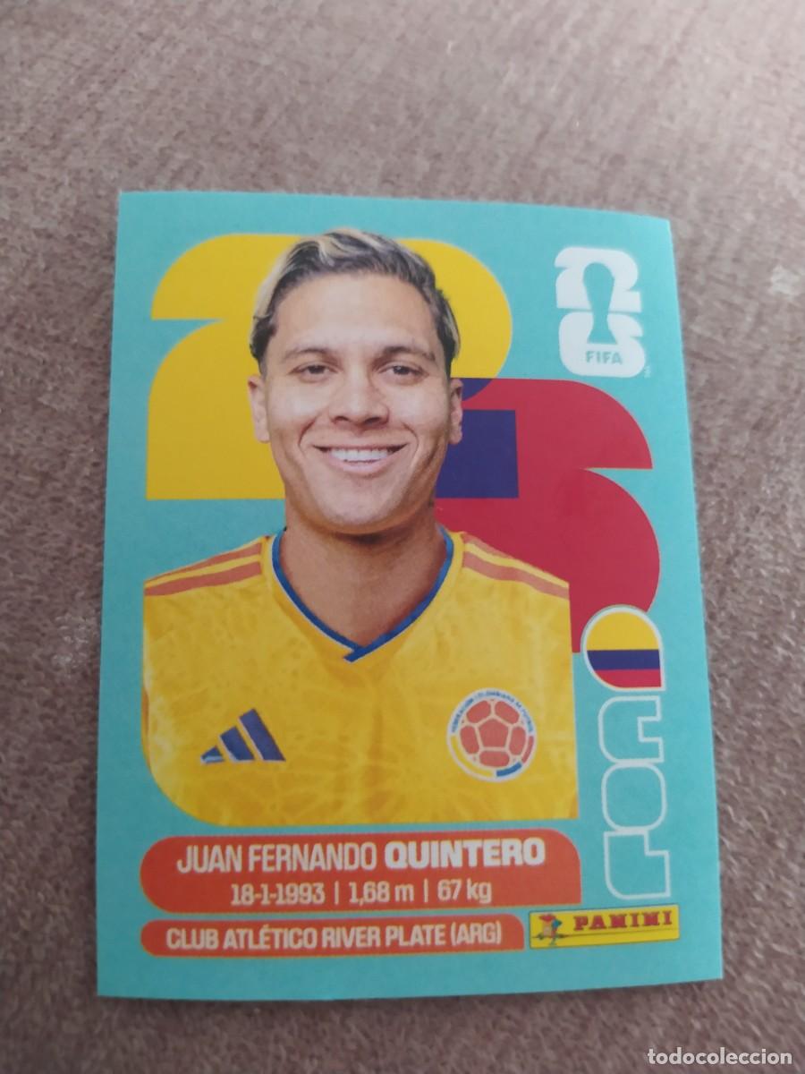 Cromos de f&uacute;tbol: COL 15 Juan Fernando QUINTERO Colombia Mundial 2026 Panini