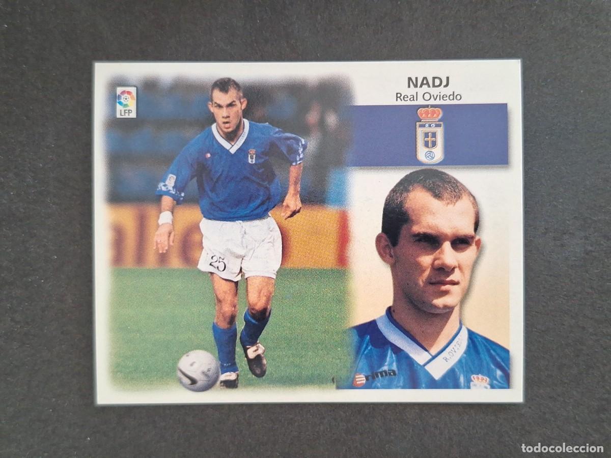 Cromos de f&uacute;tbol: L4 NADJ REAL OVIEDO LIGA ESTE 1999 2000 99 00 NUNCA PEGADO SIN PEGAR