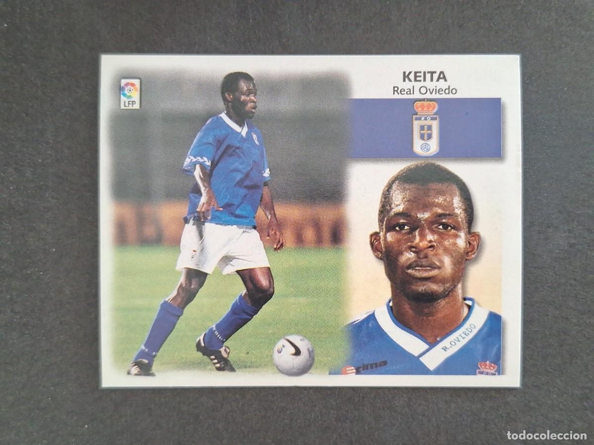 Cromos de f&uacute;tbol: L4 KEITA REAL OVIEDO LIGA ESTE 1999 2000 99 00 NUNCA PEGADO SIN PEGAR