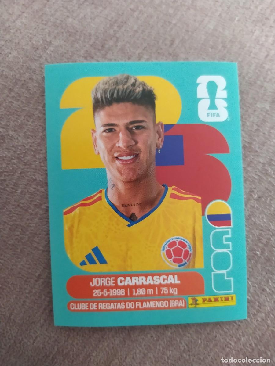 Cromos de f&uacute;tbol: COL 16 Jorge CARRASCAL Colombia Mundial 2026 Panini