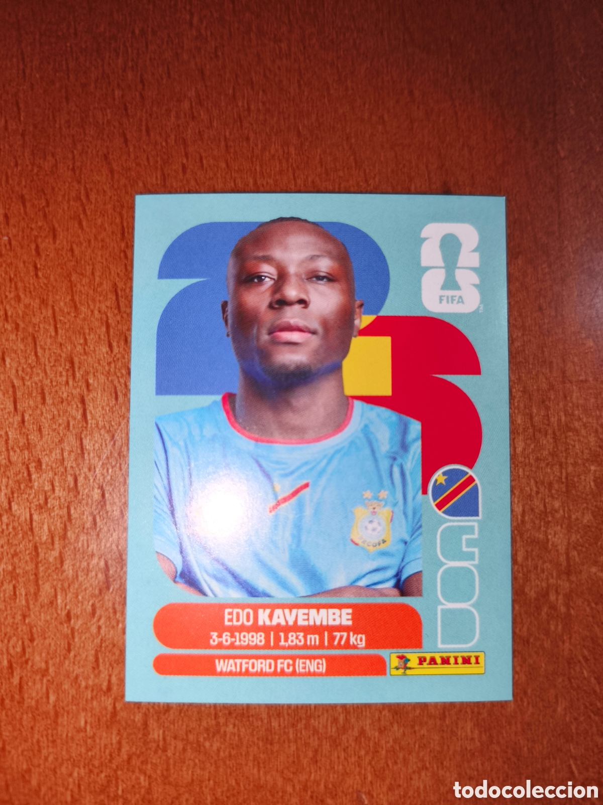Cromos de f&uacute;tbol: COD10 Edo Kayembe COD 10 Fifa World Cup 2026 Congo