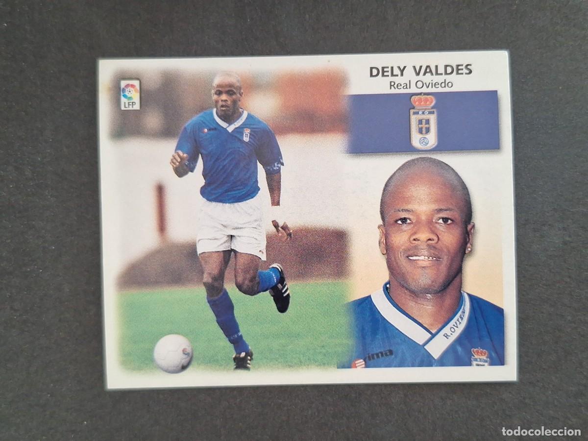 Cromos de f&uacute;tbol: L4 DELY VALDES REAL OVIEDO LIGA ESTE 1999 2000 99 00 NUNCA PEGADO SIN PEGAR