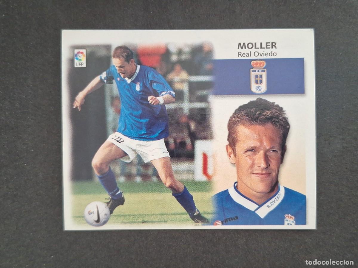 Cromos de f&uacute;tbol: L4 MOLLER REAL OVIEDO LIGA ESTE 1999 2000 99 00 NUNCA PEGADO SIN PEGAR