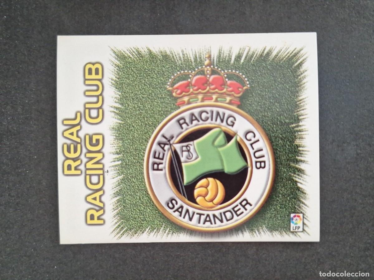 Cromos de f&uacute;tbol: L4 ESCUDO RACING DE SANTANDER LIGA ESTE 1999 2000 99 00 NUNCA PEGADO SIN PEGAR