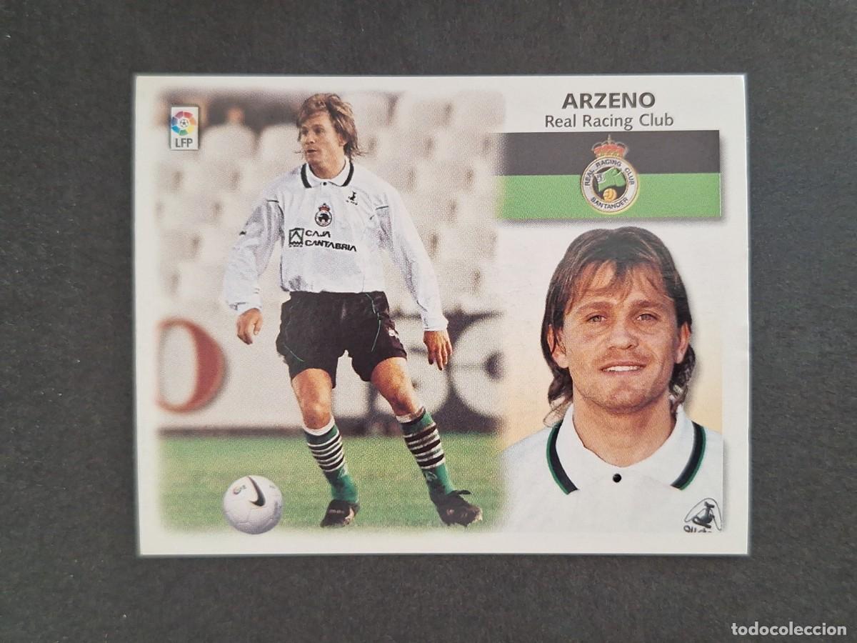 Cromos de f&uacute;tbol: L4 ARZENO RACING DE SANTANDER LIGA ESTE 1999 2000 99 00 NUNCA PEGADO SIN PEGAR