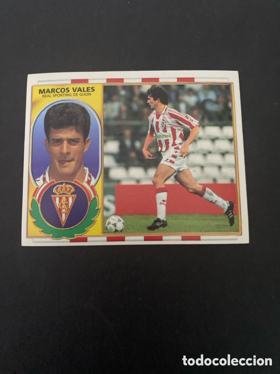 Cromos de Futebol: Cromo liga 96/97 Sporting de Gij&oacute;n nunca pegado