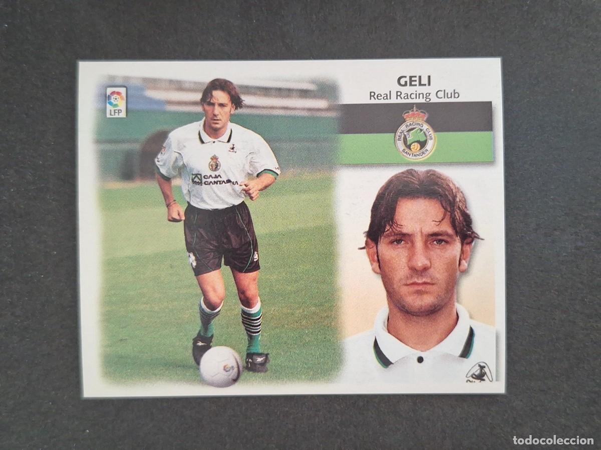 Cromos de Futebol: L4 GELI RACING DE SANTANDER LIGA ESTE 1999 2000 99 00 NUNCA PEGADO SIN PEGAR