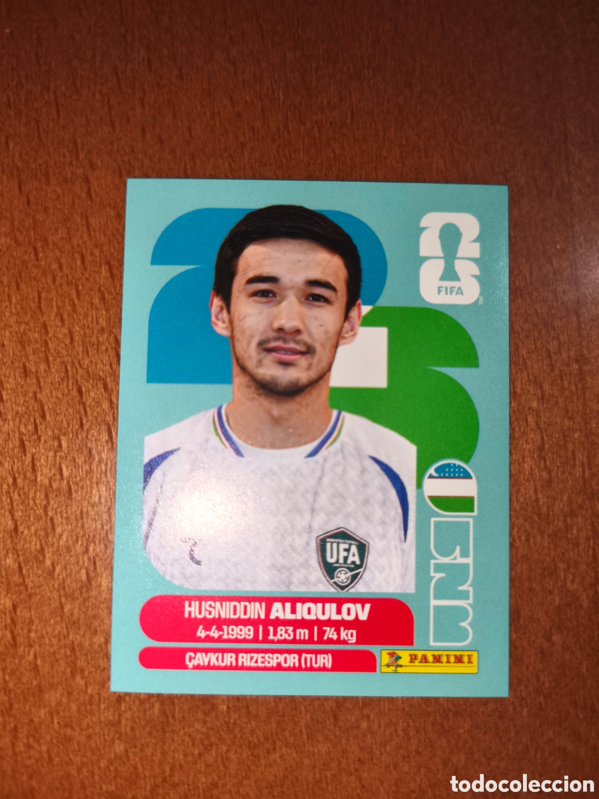 Cromos de Futebol: UZB6 Husniddin Aliqulov UZB 6 Fifa World Cup 2026 Uzbekist&aacute;n