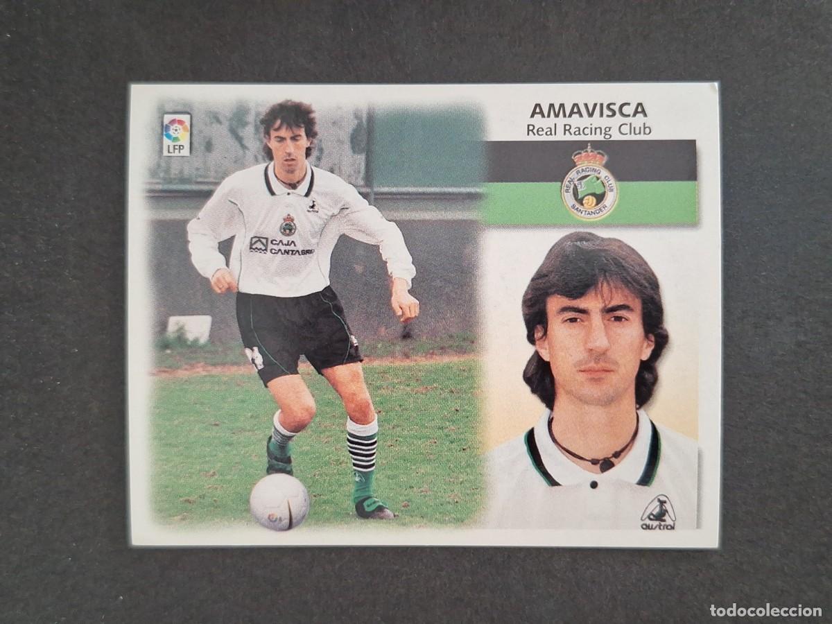Cromos de Futebol: L4 AMAVISCA RACING DE SANTANDER LIGA ESTE 1999 2000 99 00 NUNCA PEGADO SIN PEGAR