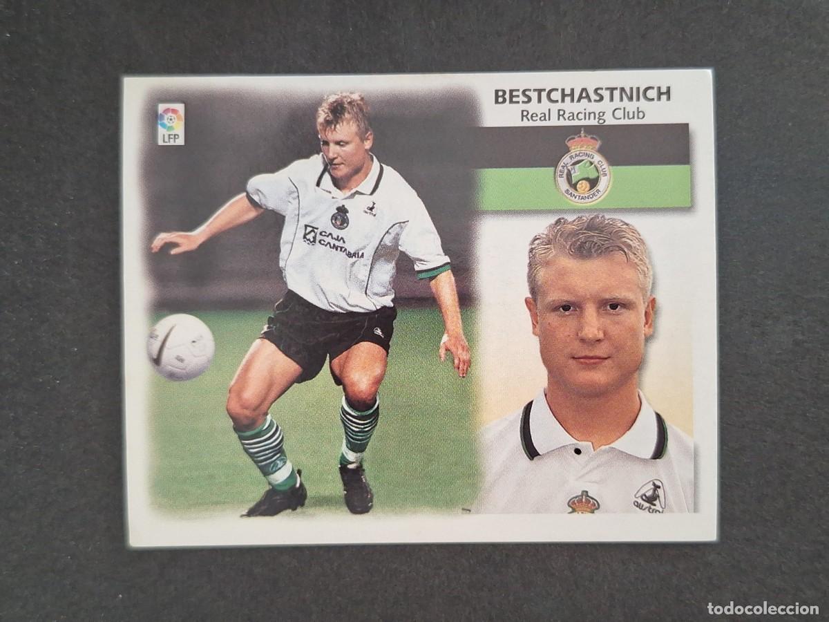Cromos de Futebol: L4 BESTCHASTNICH RACING DE SANTANDER LIGA ESTE 1999 2000 99 00 NUNCA PEGADO SIN PEGAR