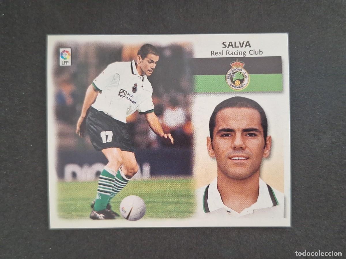Cromos de Futebol: L4 SALVA RACING DE SANTANDER LIGA ESTE 1999 2000 99 00 NUNCA PEGADO SIN PEGAR