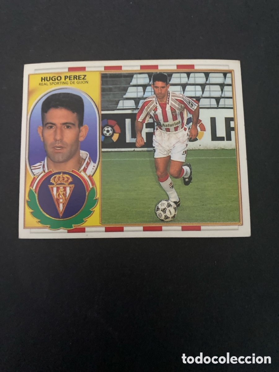 Cromos de Futebol: Cromo liga 96/97 Sporting de Gij&oacute;n nunca pegado