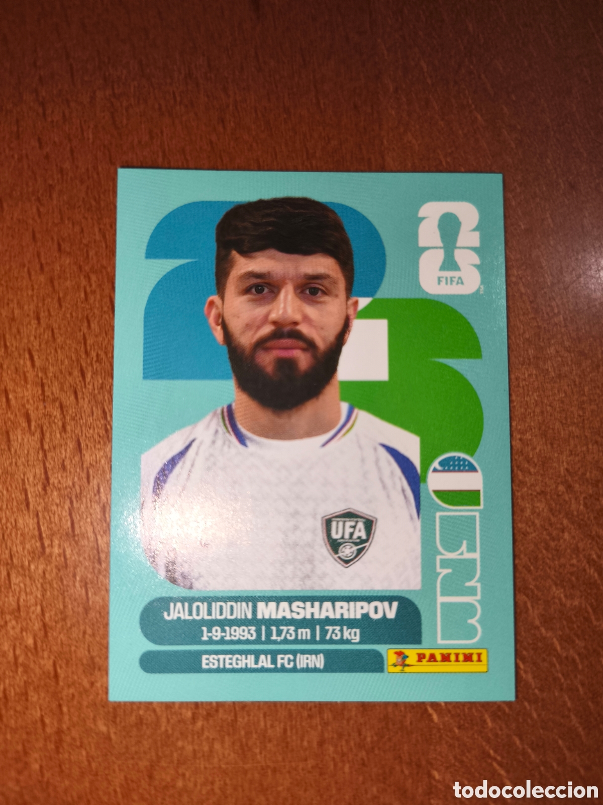 Cromos de Futebol: UZB18 Jaloliddin Masharipov UZB 18 Fifa World Cup 2026 Uzbekist&aacute;n