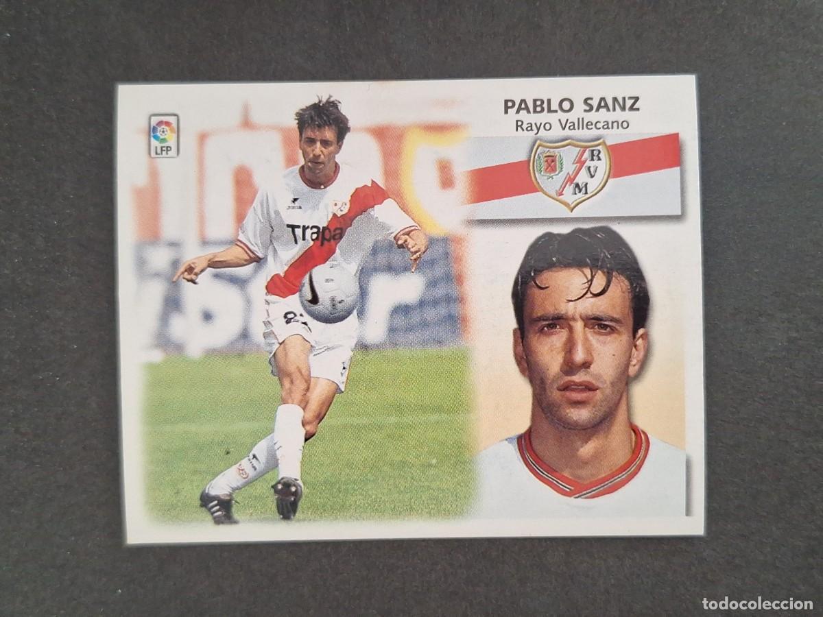 Cromos de Futebol: L4 PABLO SANZ RAYO VALLECANO LIGA ESTE 1999 2000 99 00 NUNCA PEGADO SIN PEGAR