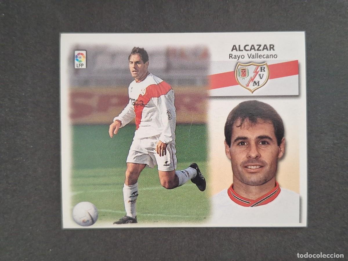 Cromos de f&uacute;tbol: L4 ALCAZAR RAYO VALLECANO LIGA ESTE 1999 2000 99 00 NUNCA PEGADO SIN PEGAR
