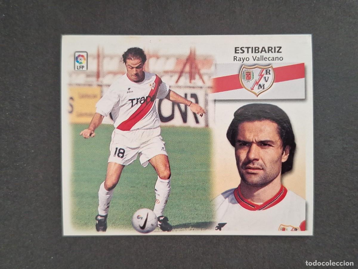 Cromos de f&uacute;tbol: L4 ESTIBARIZ RAYO VALLECANO LIGA ESTE 1999 2000 99 00 NUNCA PEGADO SIN PEGAR