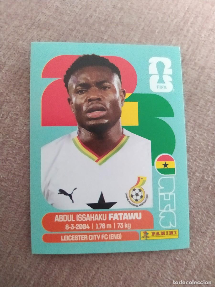 Cromos de f&uacute;tbol: GHA 09 Abdul Issahaku FATAWU 9 Ghana Mundial 2026 Panini