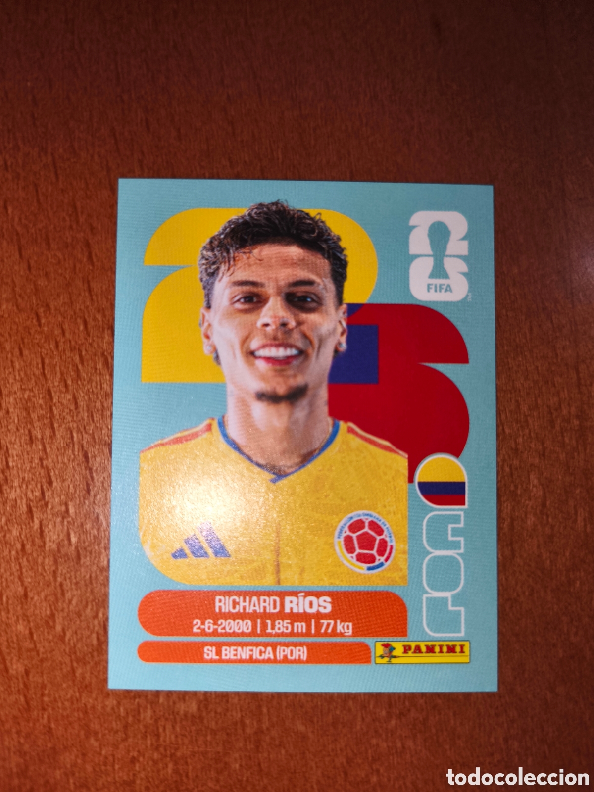 Cromos de f&uacute;tbol: COL12 Richard R&iacute;os COL 12 Fifa World Cup 2026 Colombia