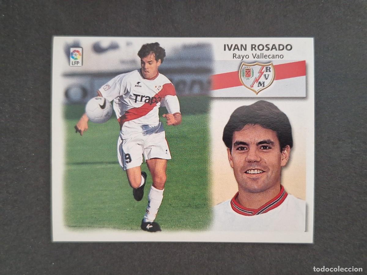 Cromos de f&uacute;tbol: L4 IVAN ROSADO RAYO VALLECANO LIGA ESTE 1999 2000 99 00 NUNCA PEGADO SIN PEGAR