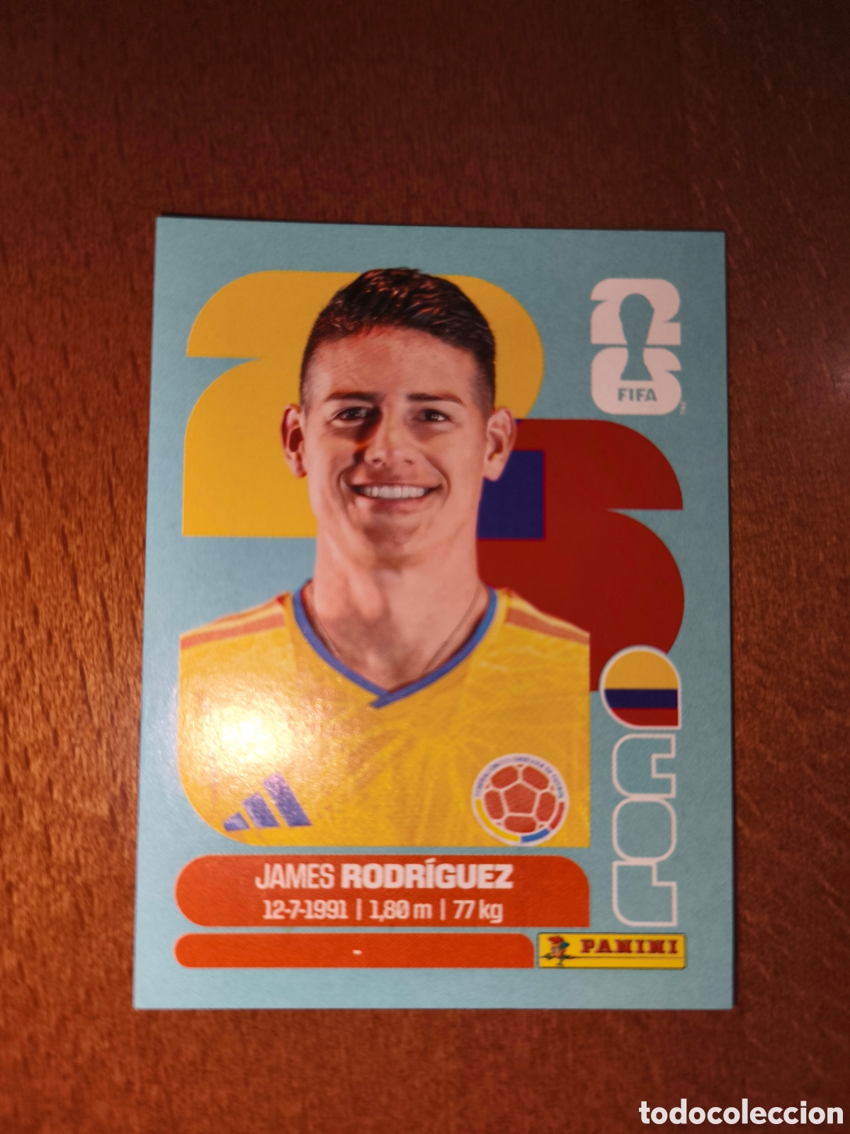 Cromos de f&uacute;tbol: COL14 James Rodr&iacute;guez COL 14 Fifa World Cup 2026 Colombia